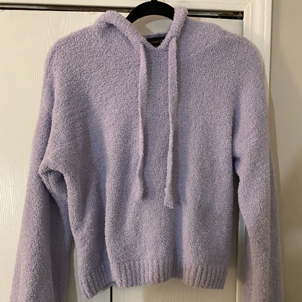 Almost Famous Soft Purple Sweater